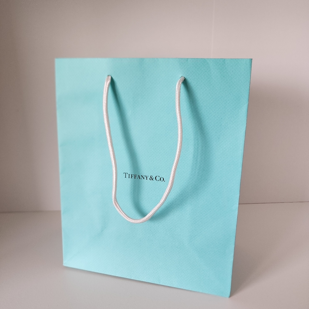 Authentic Medium Tiffany & Co Paper Shopping Bag